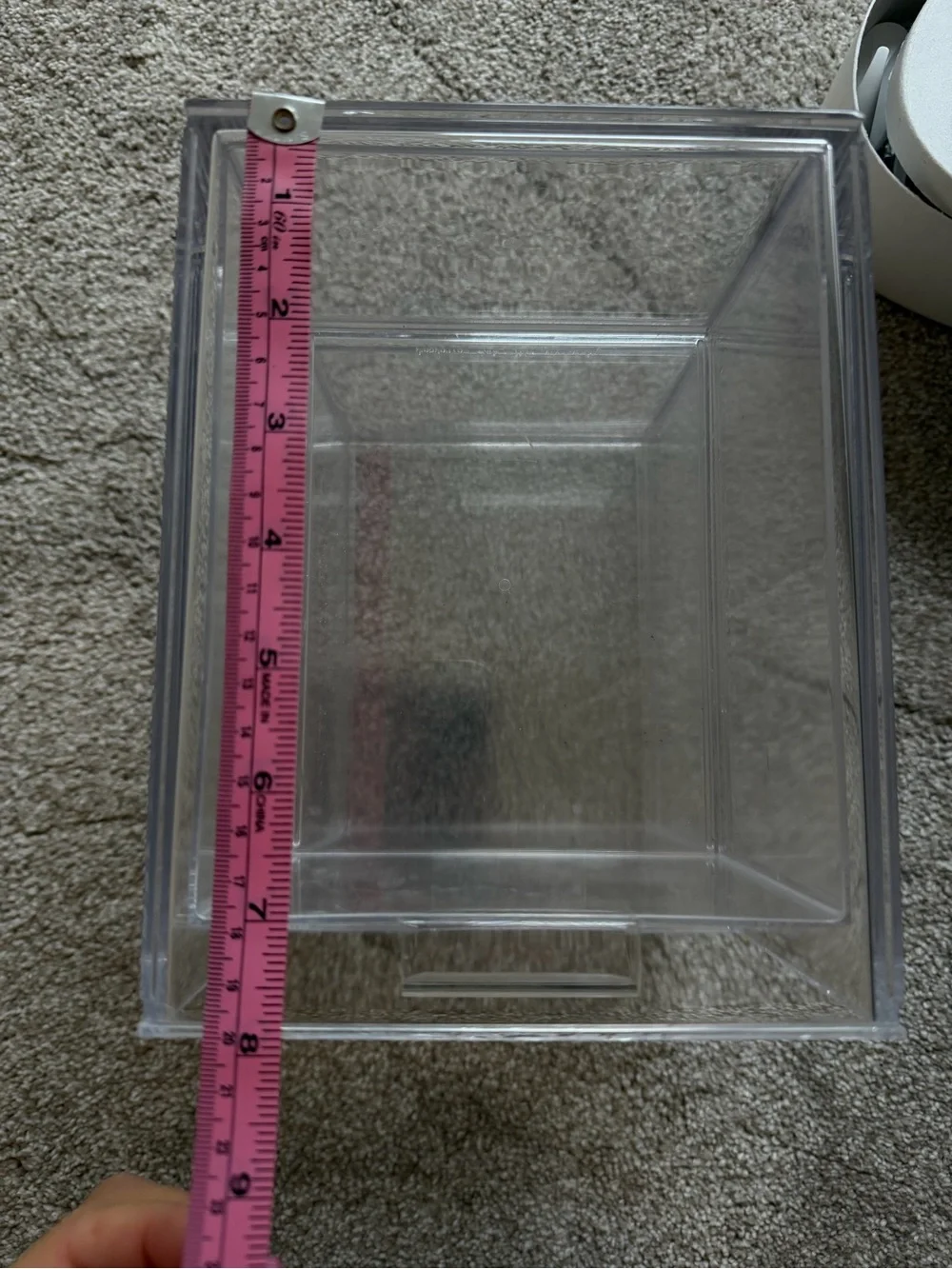 Clear 2-Drawer Acrylic Storage Organizer - Transparent